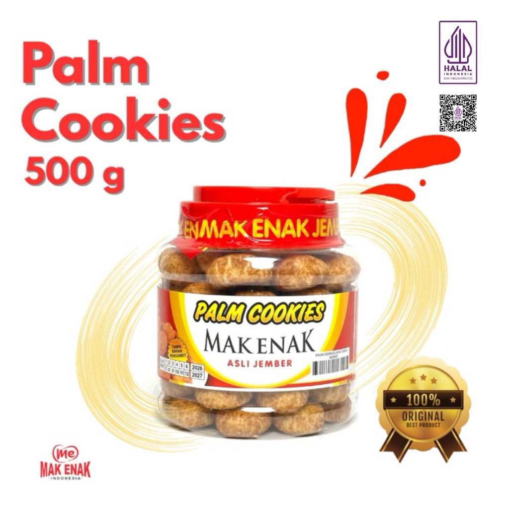 

PALM COOKIES 500 GRAM | MAK ENAK INDONESIA