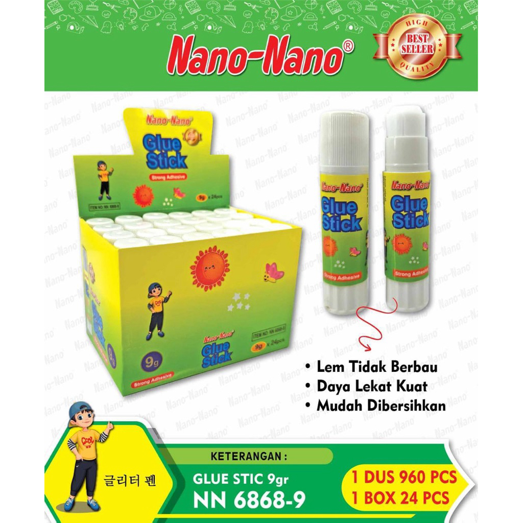 

LEM GLUE STIK HARGA PERBOX ISI 2 LUSIN