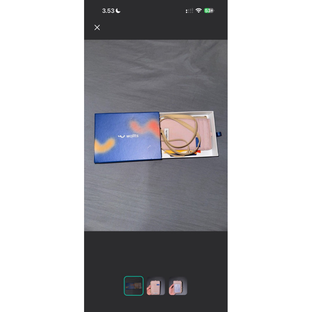 

Wallts Kara Pink Flamingo - Lanyard Card Name Tag Id Card