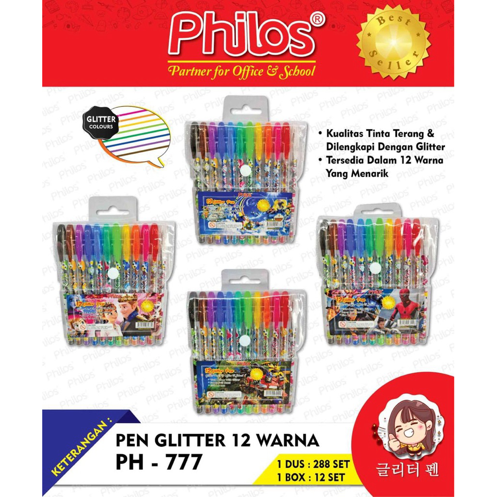 

PULPEN GEL 12 WARNA HARGA PER PAPAN (12 PCS)