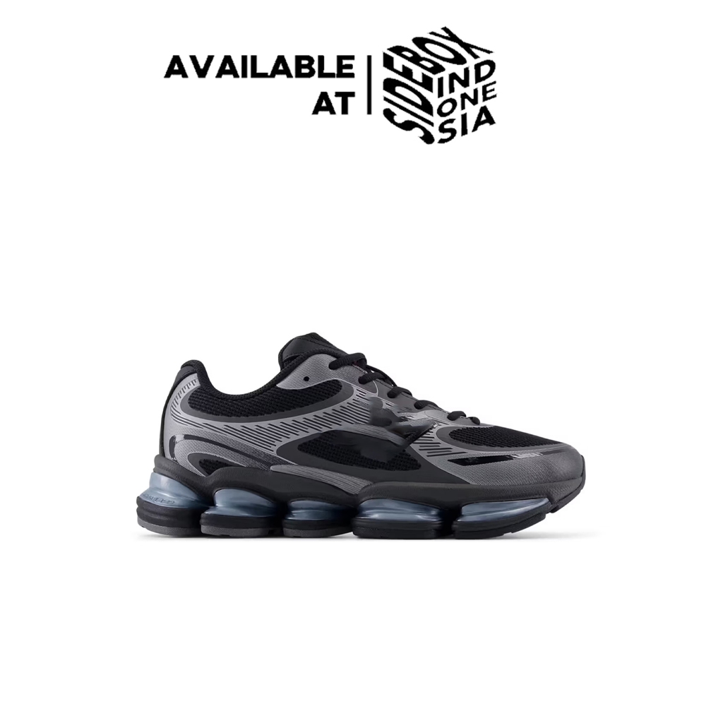 Sepatu Sneakers ABZORB 2000 'BLACK GREY' - SIDEBOX