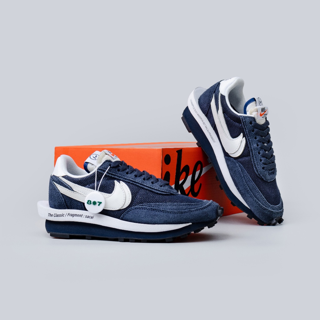 Sacai Waffle Fragment Blue Void