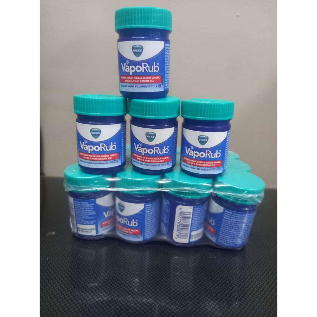 Vicks Vaporub 25gram Obat Gosok Masuk Anggin Anak