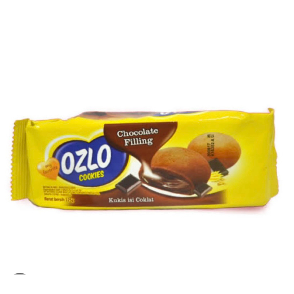 

Biskuit Khong Guan Ozlo Cookies Coklat 125gr