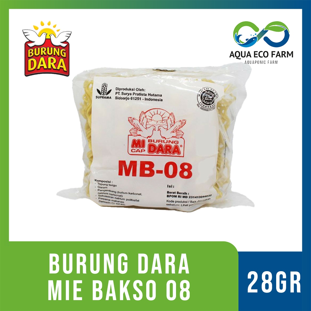 

[AquaEcoFarm] Mi Burung Dara Bakso MB-08 28gr – Mi Segar Praktis | Bandung