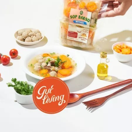 

Sop Bakso Mutiara Nutriti Kaya Gizi Lauk MPASI Balita