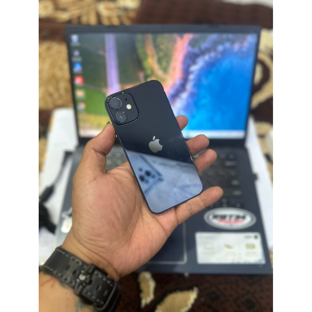iphone 12mini 64gb ibox lecet pemakaian