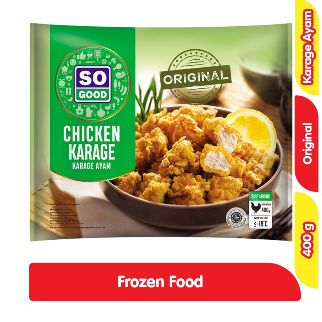 

SO GOOD Chicken Karage Original 400 g