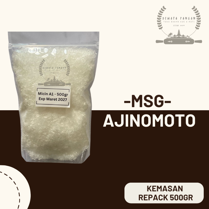 

[A2] MSG Ajinomoto Penguat Rasa Makanan Kemasan Repack 500gr