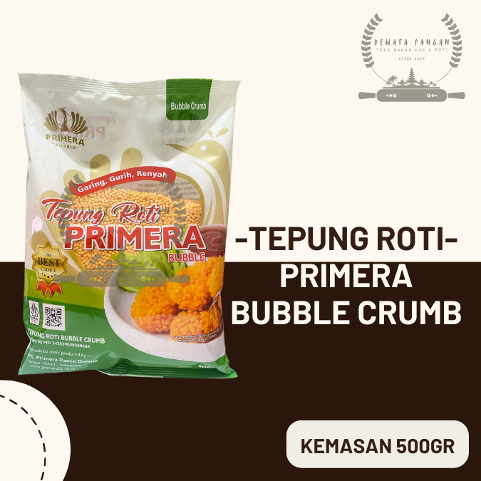 

[A3] Tepung Roti Primera Bubble Crumb Kemasan 500gr