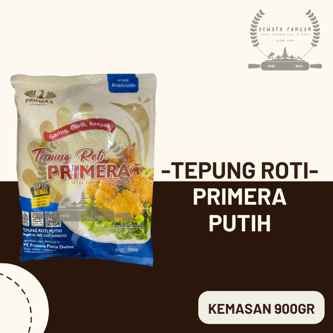 

[A2] Tepung Roti Primera Panko Putih Kemasan 900gr