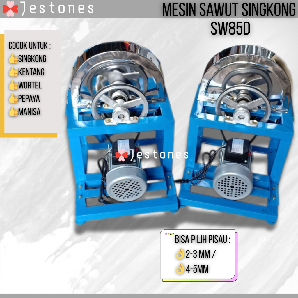 Mesin Sawut Singkong SW-85D Mesin Pasrah Singkong/Mesin Parut Singkong Sawut Asli SAWUT