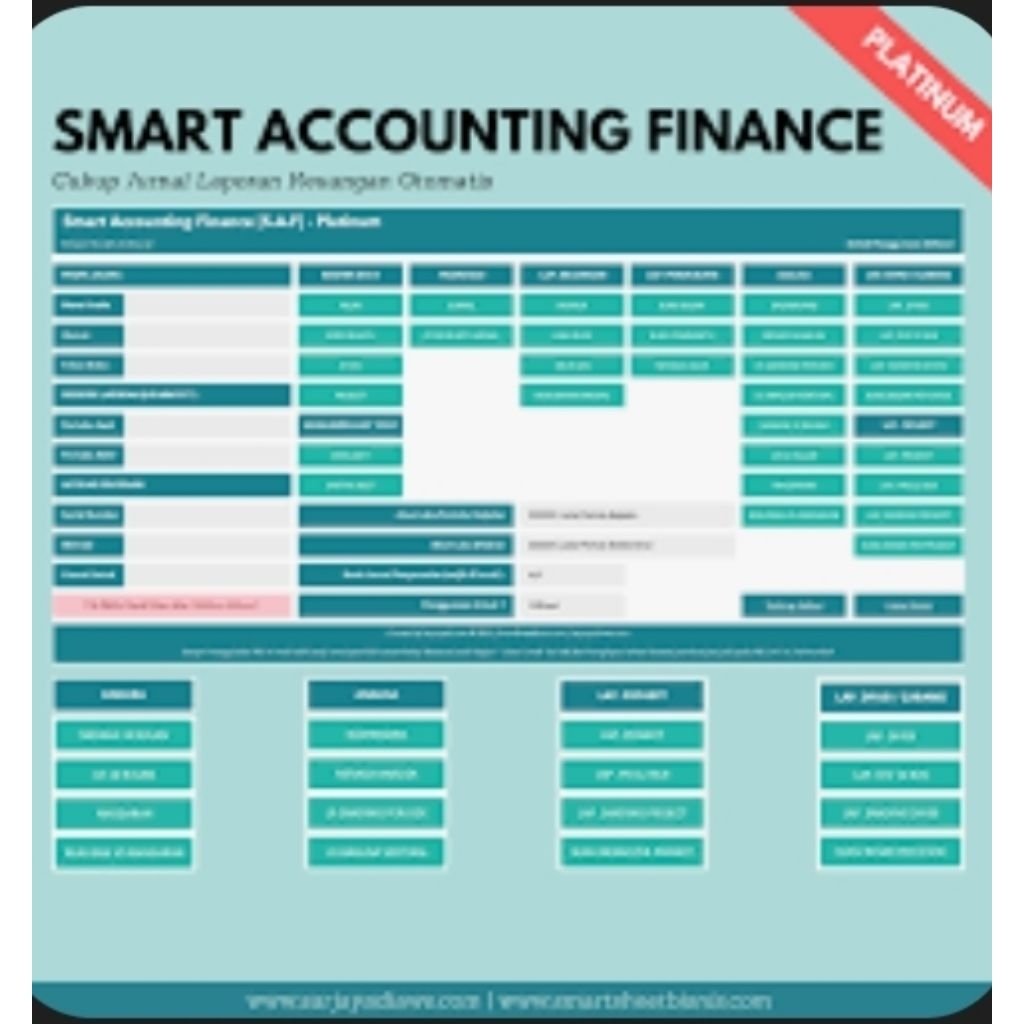 

template keuangan B5