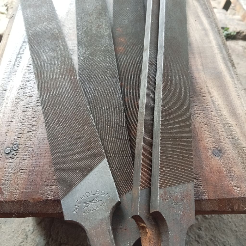 Kikir bekas 12 inch kikir cap NICHOLSON ORIGINAL bahan bilah bahan pande besi kikir halus