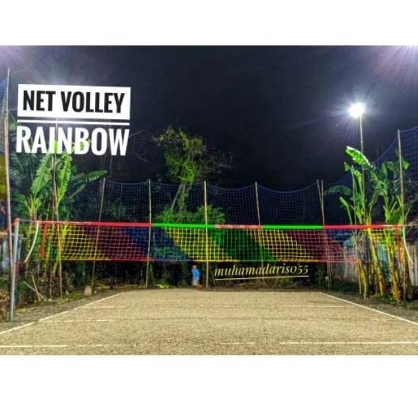 NET VOLLEY ORIGINAL NET VOLY | NET VOLI | VOLI RAINBOW MUTYARA