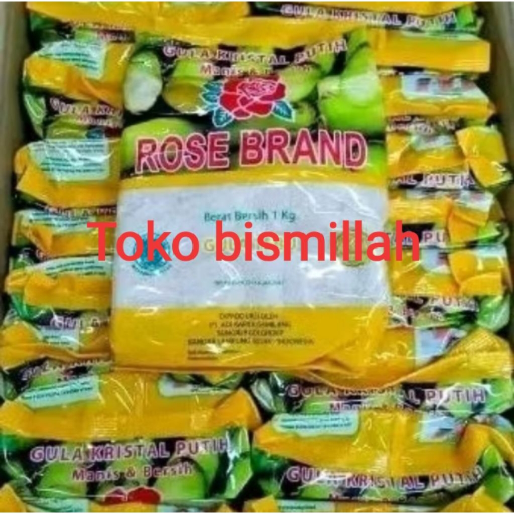 

GULA ROSEBRAND KUNING 1KG AN READY SIAP KIRIM YA