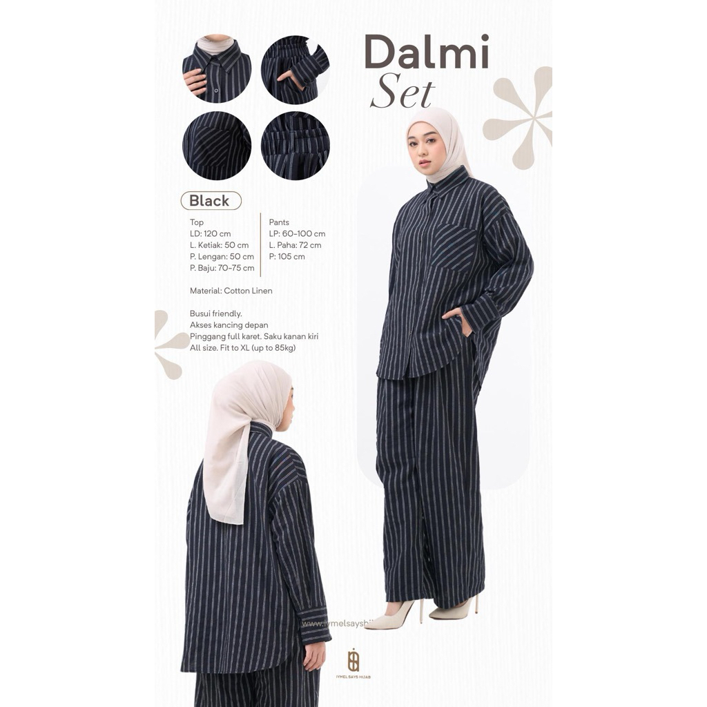 Dalmi Set Kemeja Celana by Iymelsayshijab