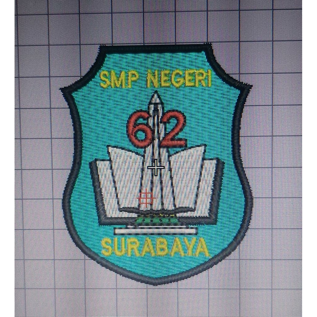 Badge SMP Negeri 62 Surabaya