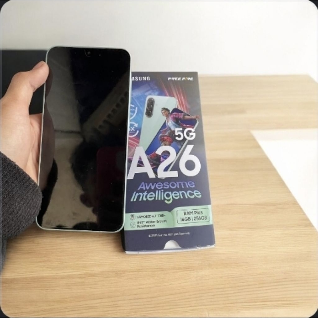 Samsung a26 hp second versi ram 8 256gb original siap pakai