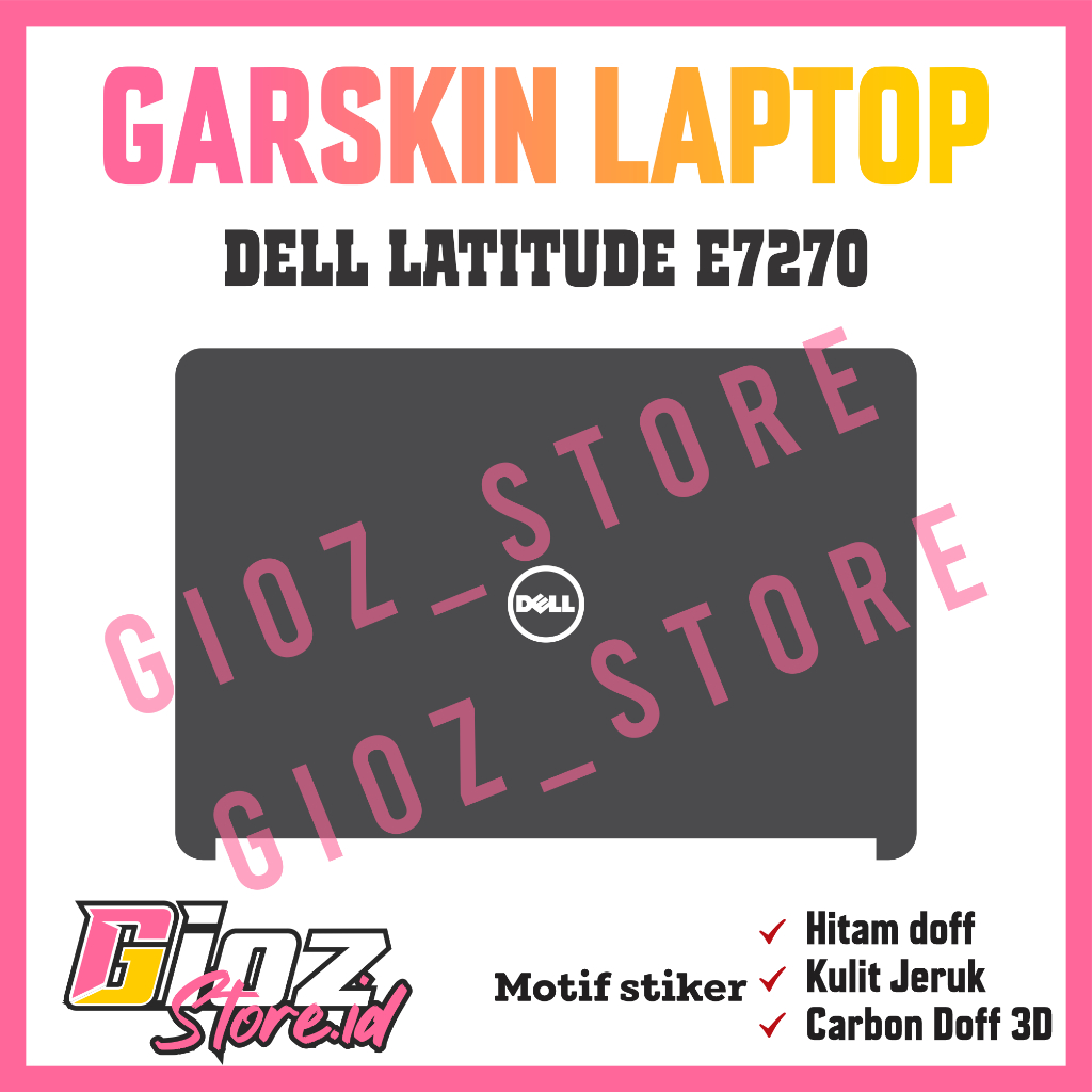 Garskin Laptop Dell E7270 Dell Latitude