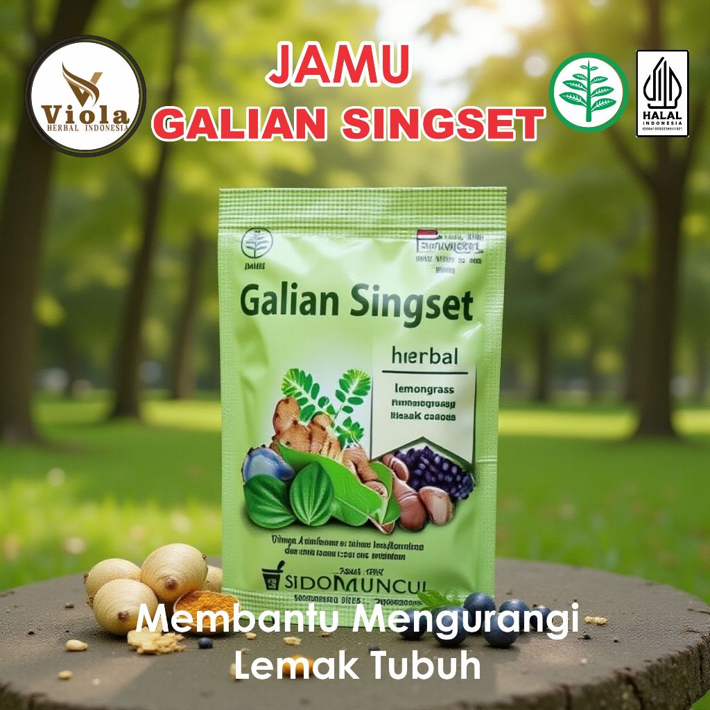 

Galian Singset Serbuk Sidomuncul Pelangsing Herbal