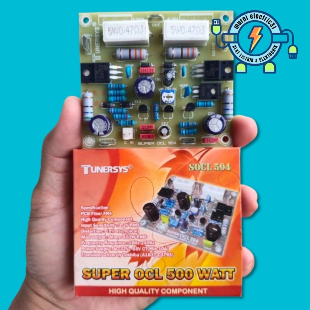 kit driver power amplifier SOCL 504 500 watt TUNERSYS