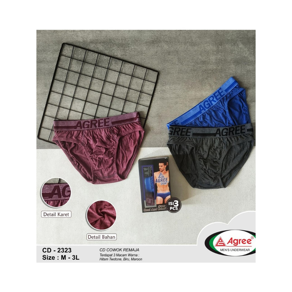 Celana Dalam Pria Dewasa Murah AGREE (CD-2323)