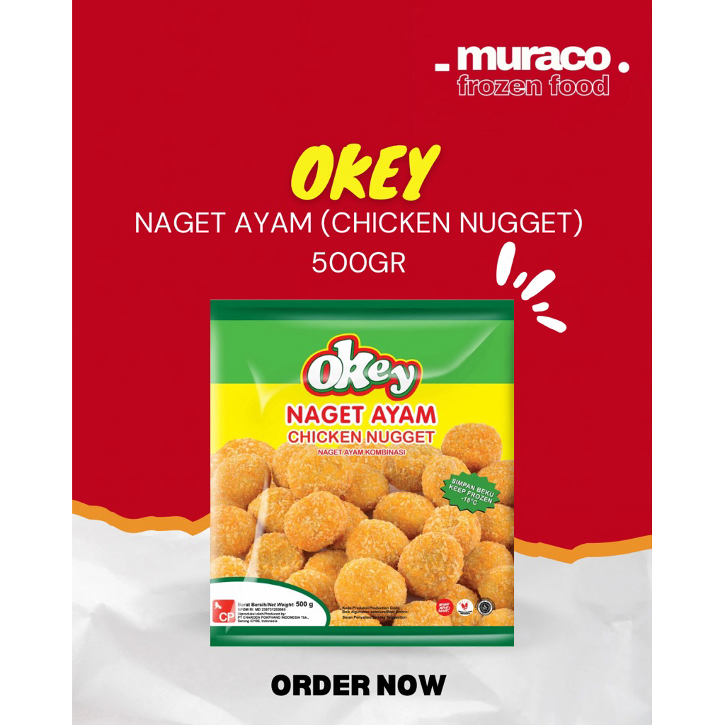 

Okey Nugget Ayam 500gr