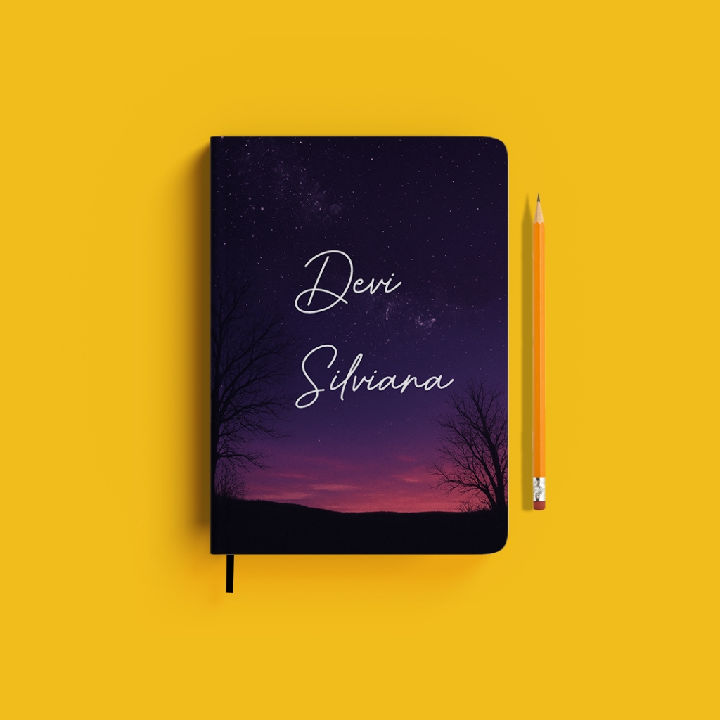 

Notebook A5 Buku Diary Aesthetic Buku Jurnal Custom Nama - Bigmoomi Sunset