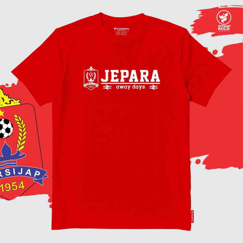 Kaos JEPARA Awaydays Suporter Banaspati Tshirt Starmilstore 10821N