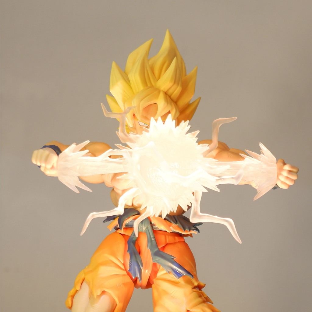 Energy Ki Effect SHF Dragon Ball Ligthning Bolt Killua Hunter X Hunter efek bola petir dan kitbash A