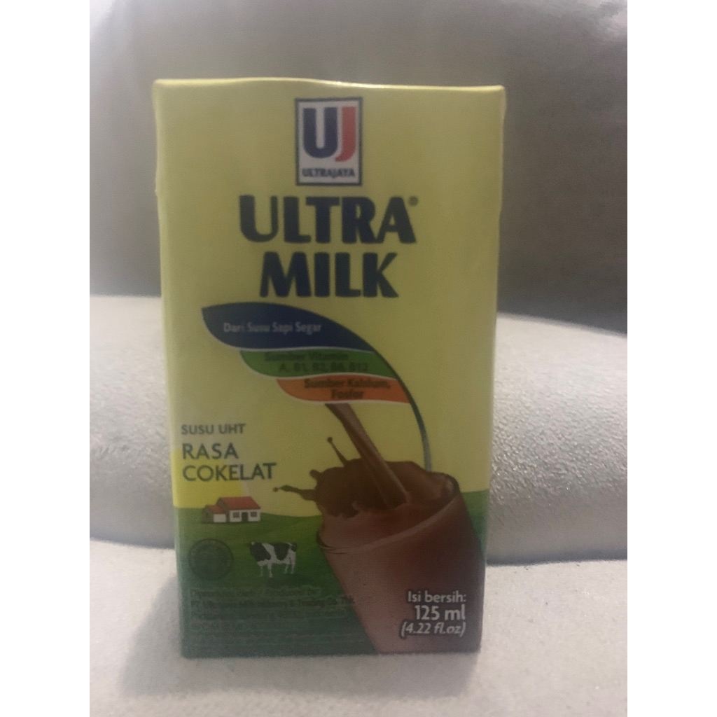 

SUSU ULTRA MILK RASA COKLAT 125ml