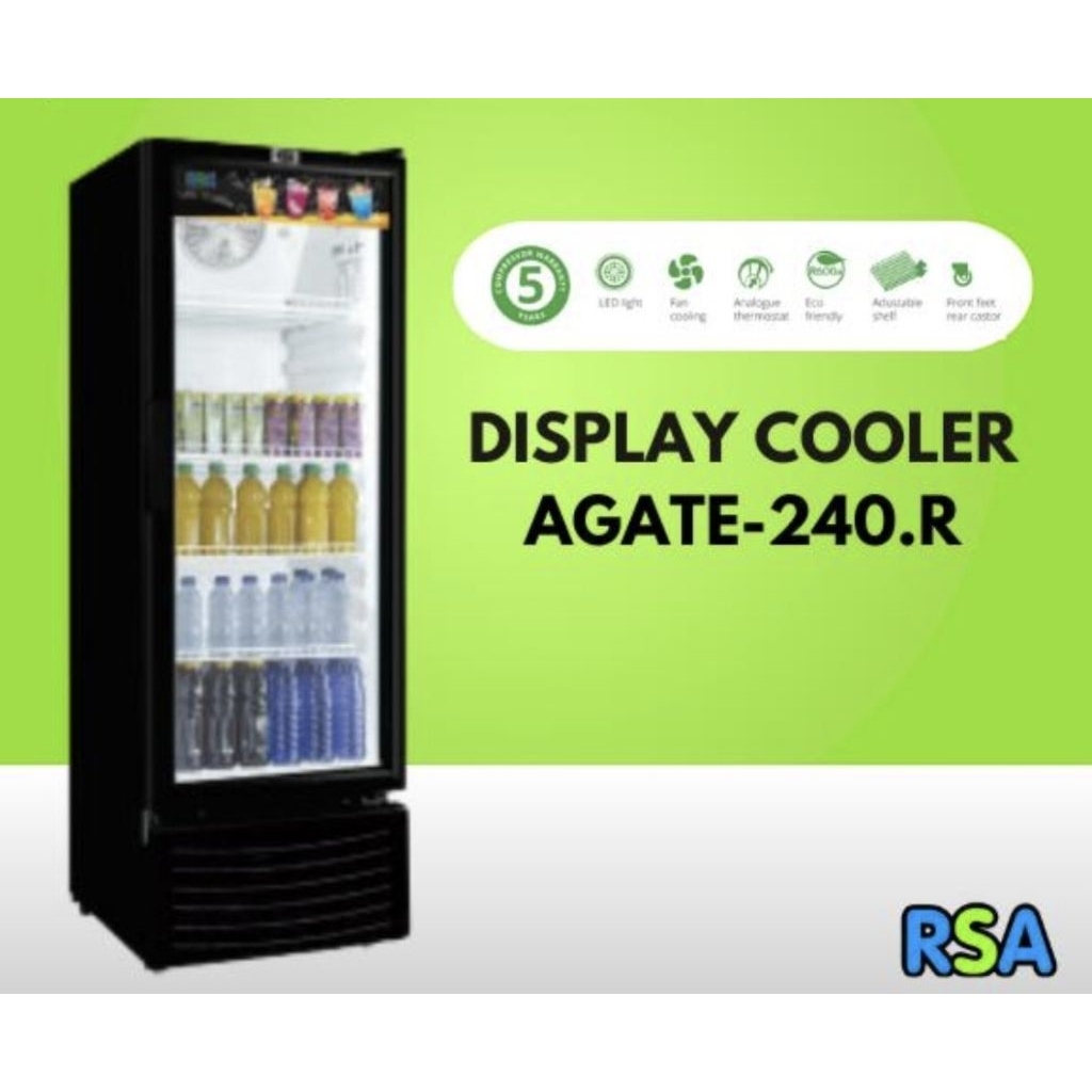 SHOWCASE  RSA 4 RAK AGATE 240