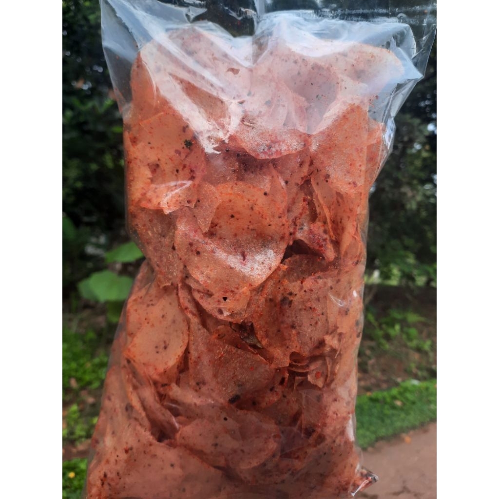 

kripca pedas cabai merah asli 1kg