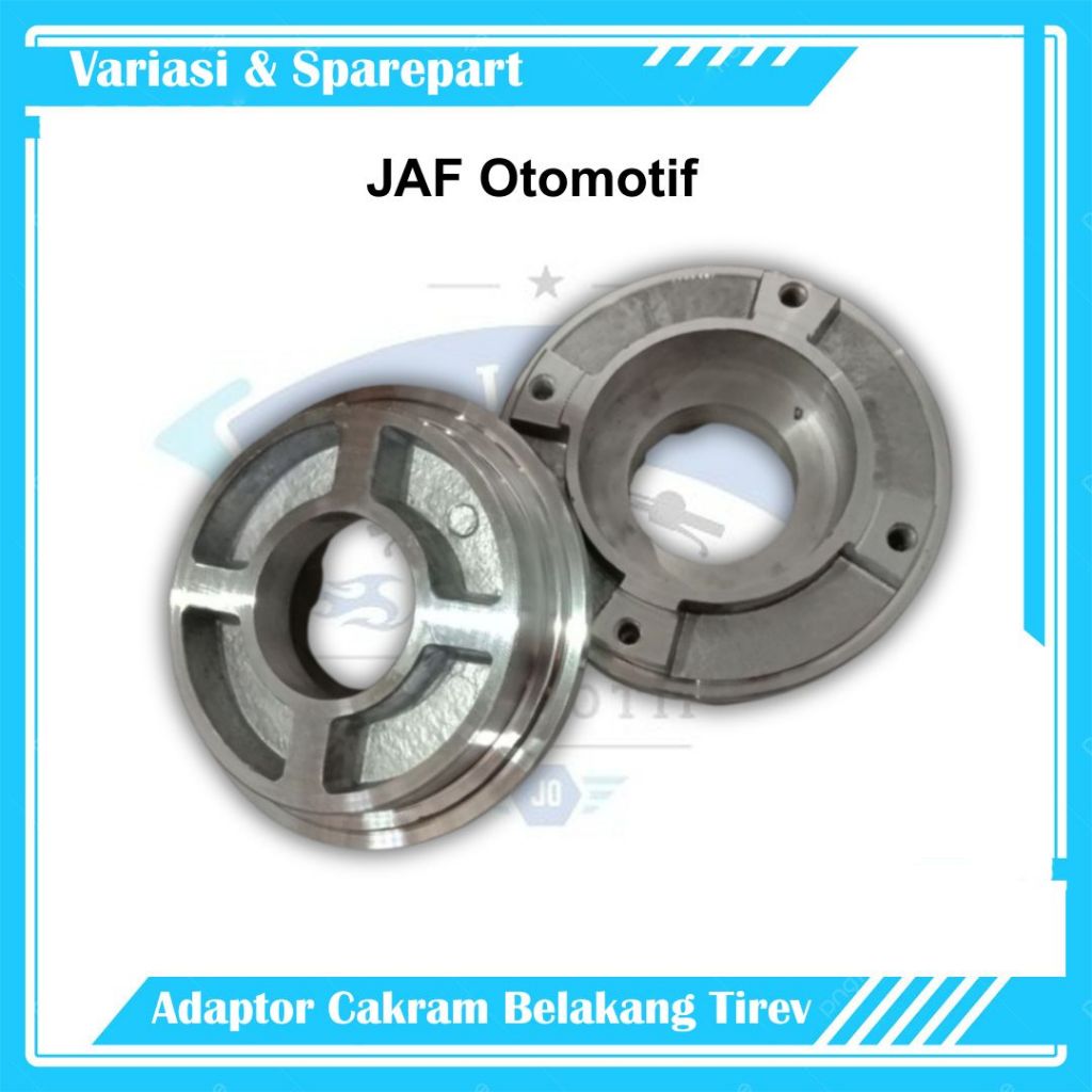 JAF Otomotif Adaptor Cakram Belakang Tiger Revo Plendes Cakram Tiger Revo Verza Megapro TRG