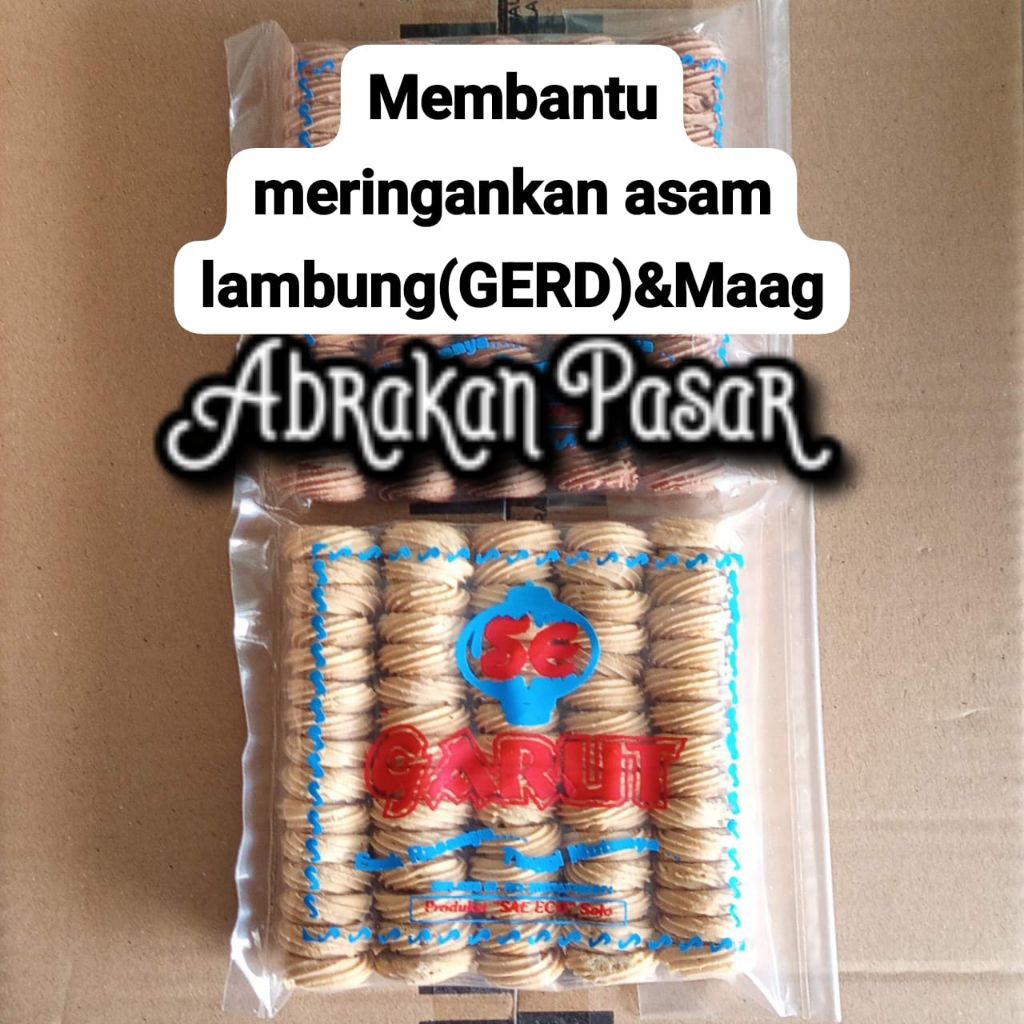 KUE GARUT/KUE SEMPRIT/KUE SAGU "SE"ASLI SOLO.Berat 200gr. MEMBANTU MERINGANKAN ASAM LAMBUNG &MAAG