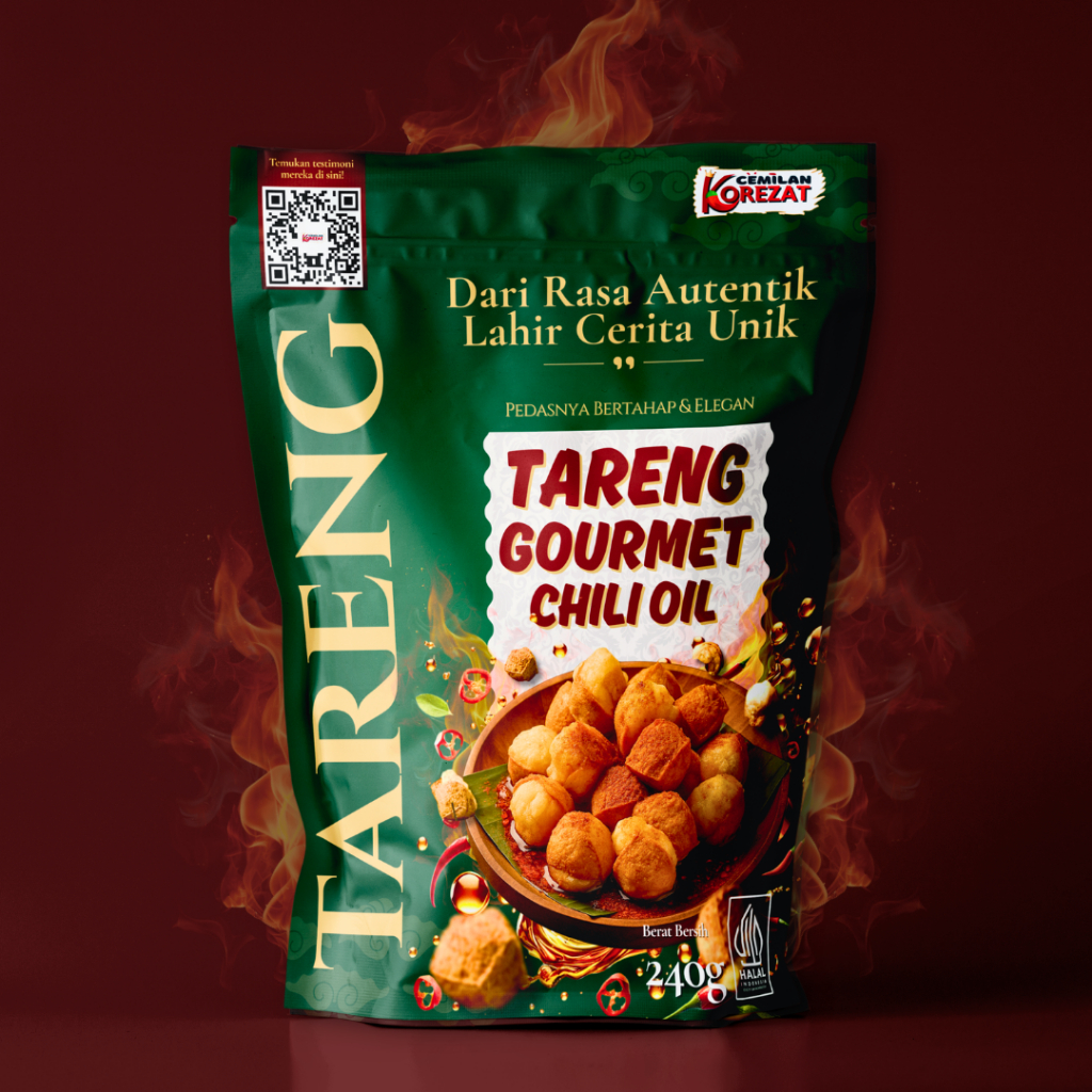 

[BEST SELLER] Tareng Gourmet Chili Oil Korezat–Tahu Cireng Khas Garut Siap Goreng + Bonus Chili Oil
