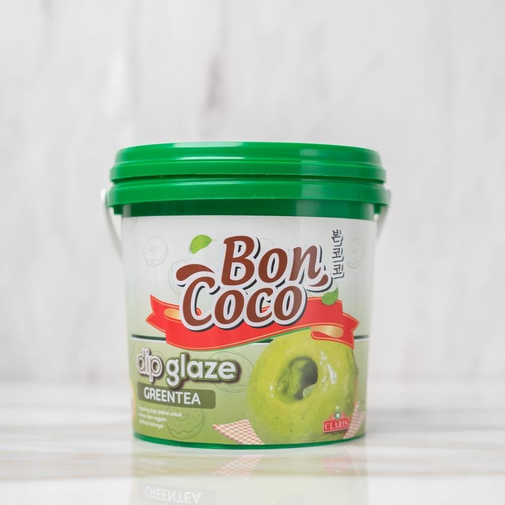 

BONCOCO GLAZE GREENTEA 1KG UNTUK TOPPING CAKE/ROTI/ DONAT & DEKOR