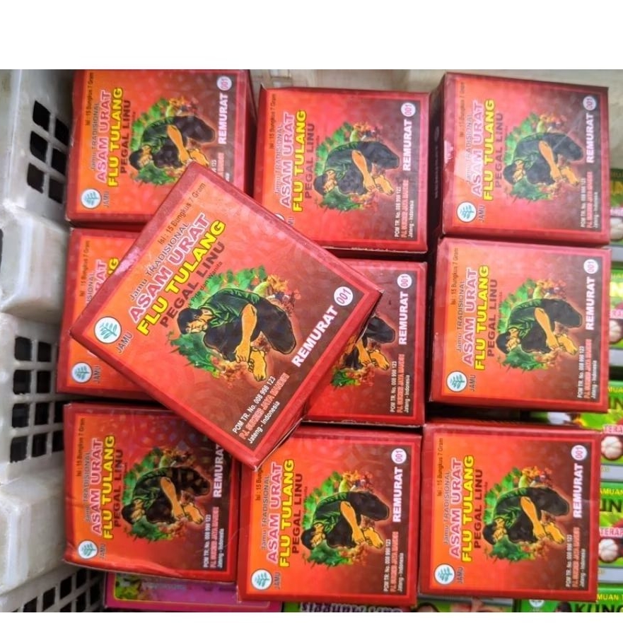 

Jamu ASAM URAT FLU TULANG TRADISIONAL