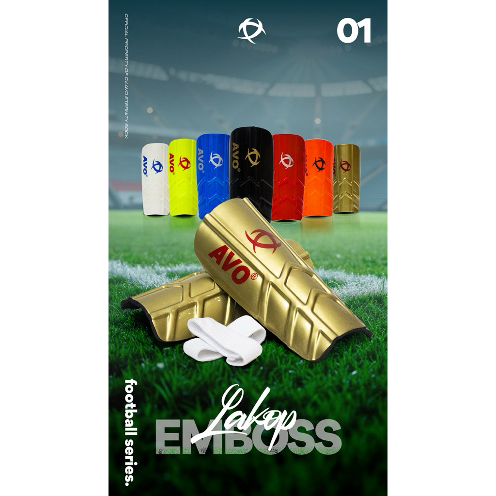 Skin Deker Avo Type 1 Original | Pelindung Betis | Deker Bola
