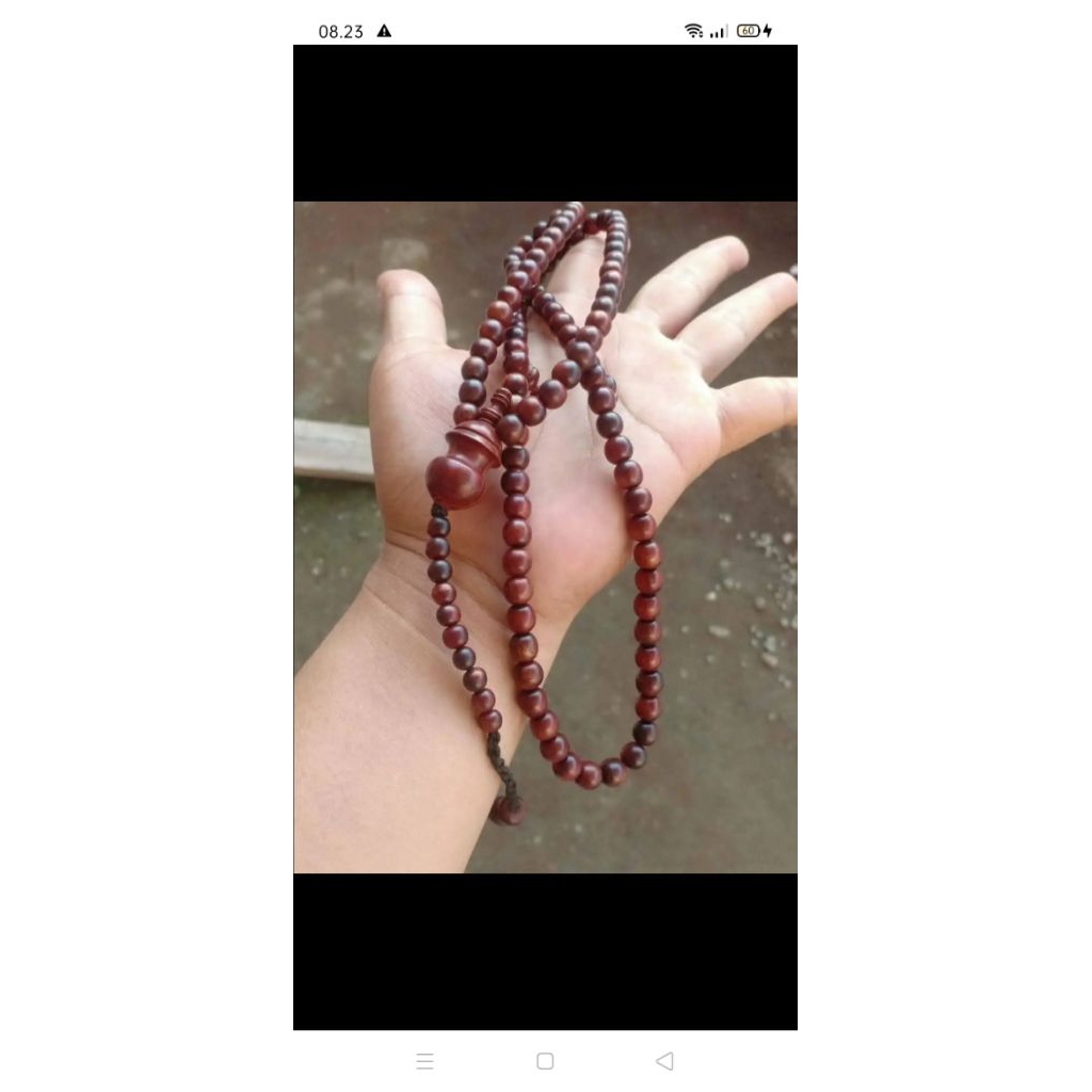 tasbeh galih akar nagasari