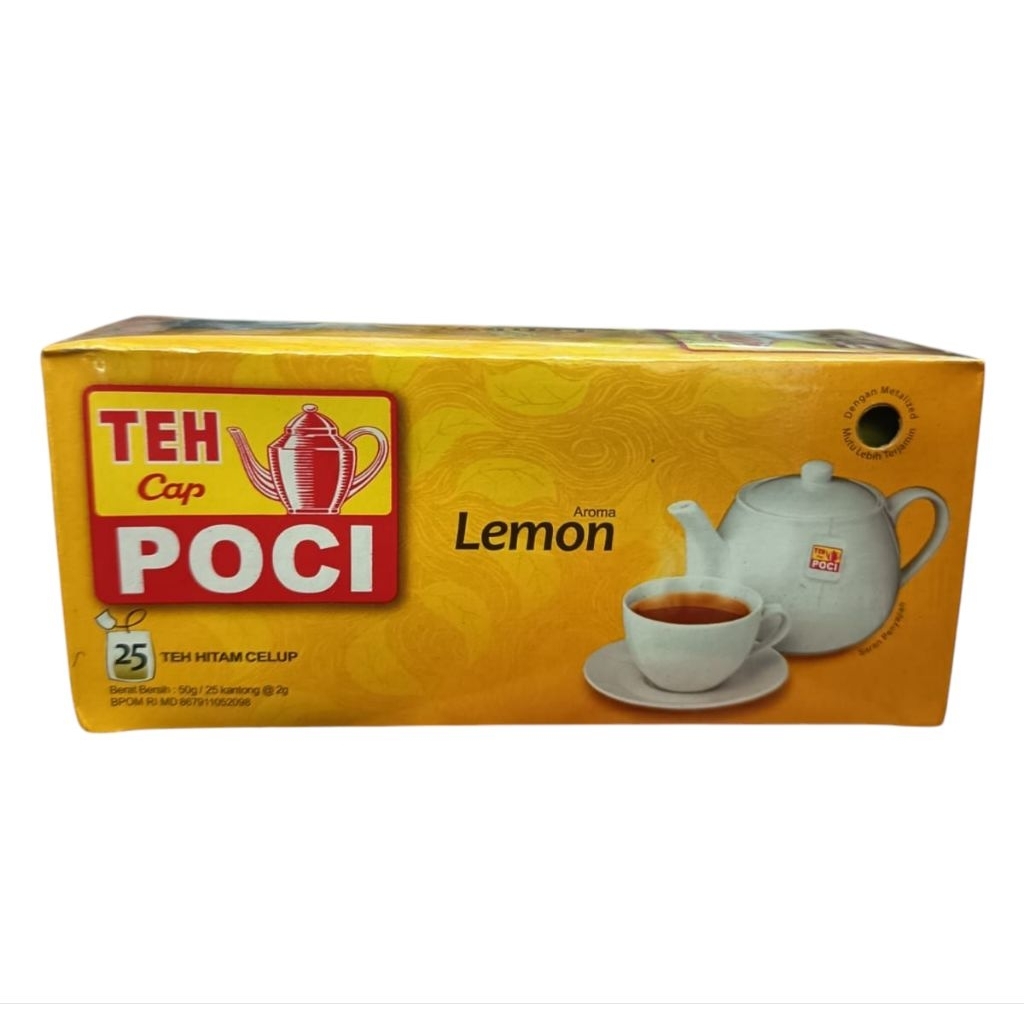 

Teh Poci Lemon celup isi 25 kantong