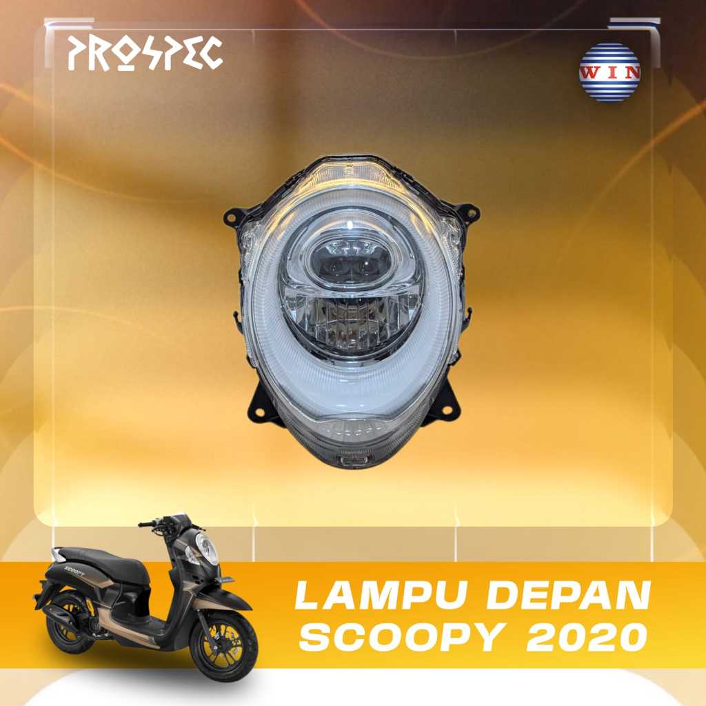 Win - Lampu Depan Scoopy 2020 2021 2022 PRESTIGE K2F