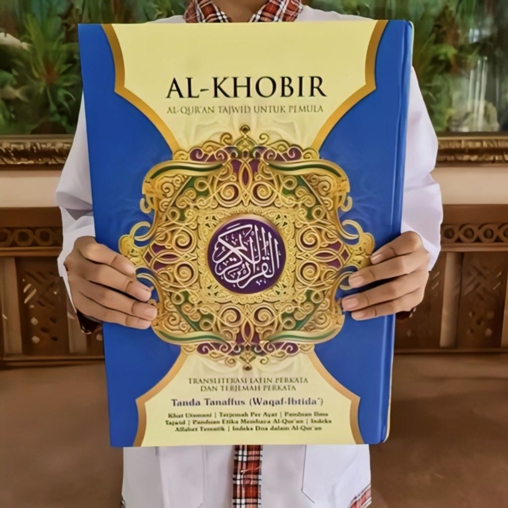 Al Quran Jumbo Al Khobir Terjemah dan Translatirasi Latin Ukuran B4