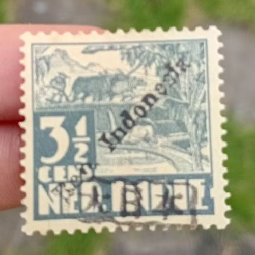 

Perangko Tua Ned. Indie 3 1/2 Cent