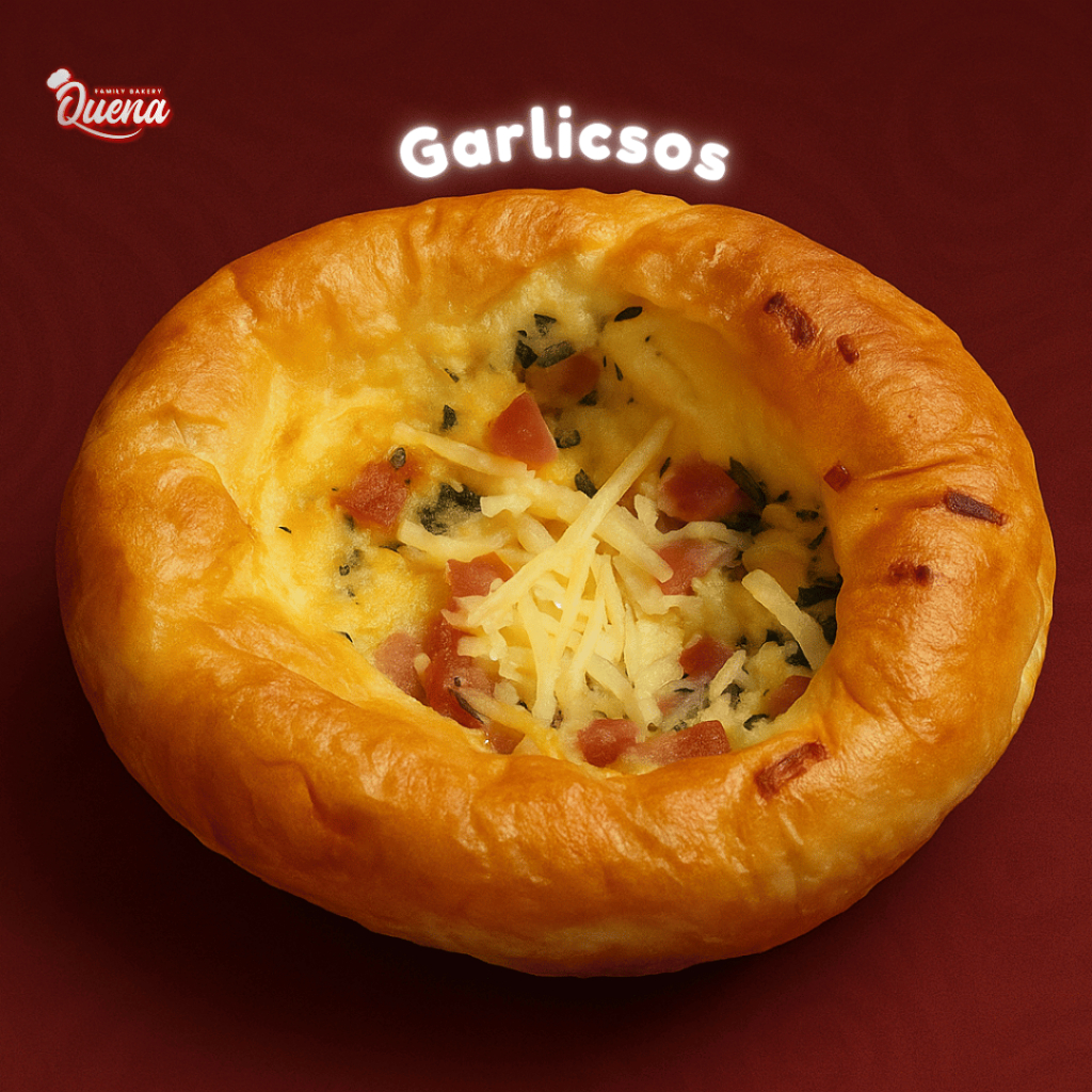 

Garlic Sos Bread Sosis Quena – Roti Lembut dengan Garlic Creamy & Sosis Gurih