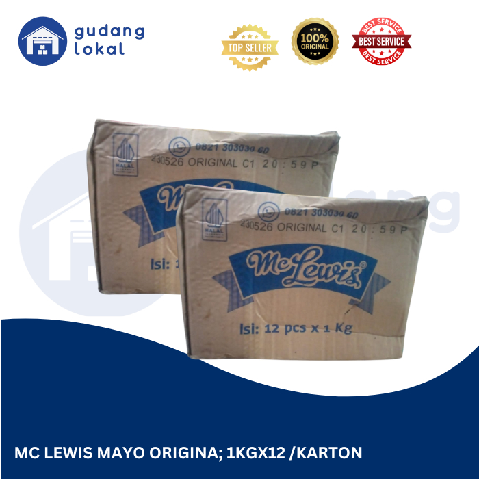 

MC LEWIS MAYO ORIGINAL 1KGX12KARTON