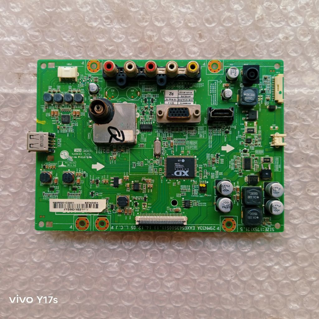 MB MOBO MAINBOARD MESIN TV LG 29MT47A 29MT47A-PT NORMAL TESTED
