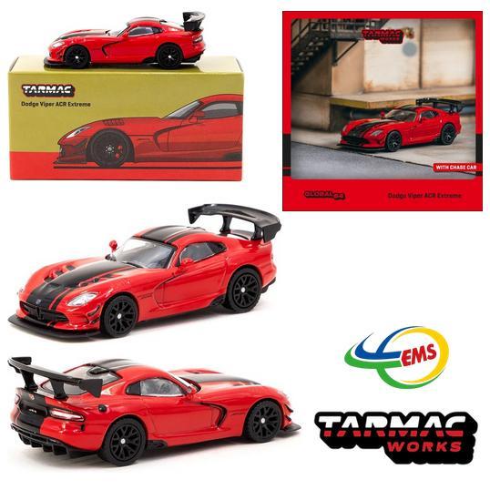 T64G-TL028-RE - Tarmac Works 1/64 Dodge Viper ACR Extreme Red