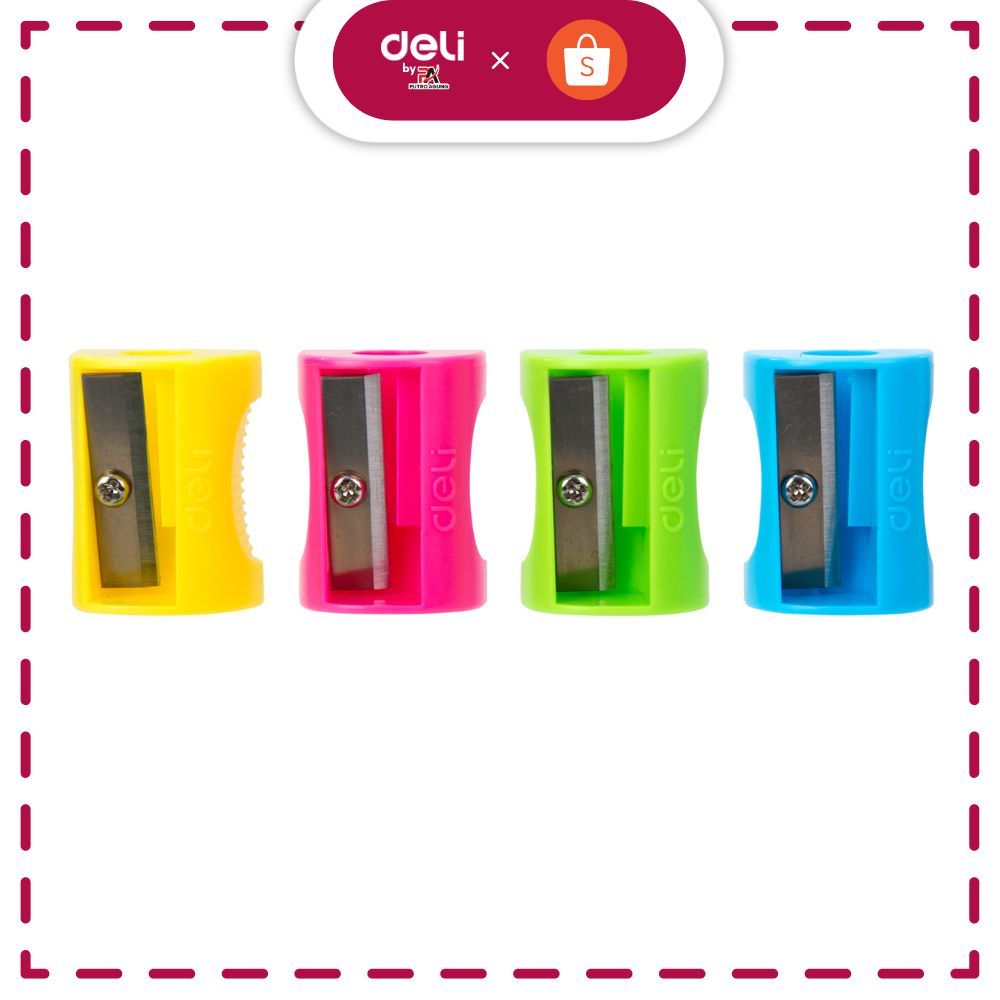 

Deli Rautan Pensil 1 lubang bahan ABS awet penggunaan jangka panjang 7mm E0531